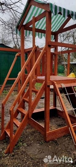 Уличная площадка Савушка Мастер 5 (Махагон)