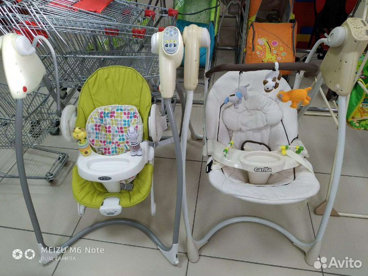 Электронные качели для новорожденных прокат
