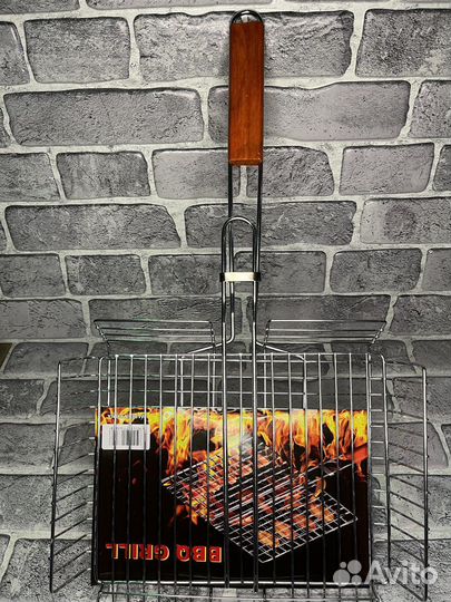 Новая Решетка для барбекю 28 х 33 см