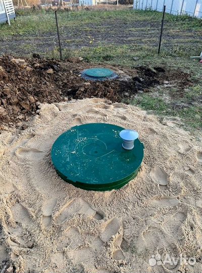Септик установка и монтаж за 1 день под ключ