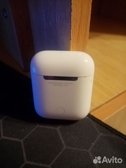 Наушники apple airpods левый + кейс