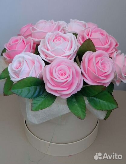 Букет цветов из мыла