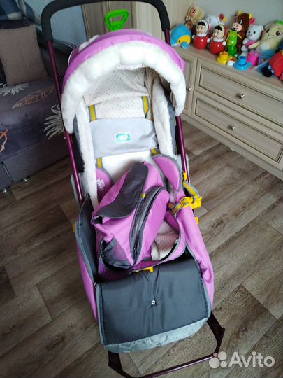 Санки коляска ника 7 8