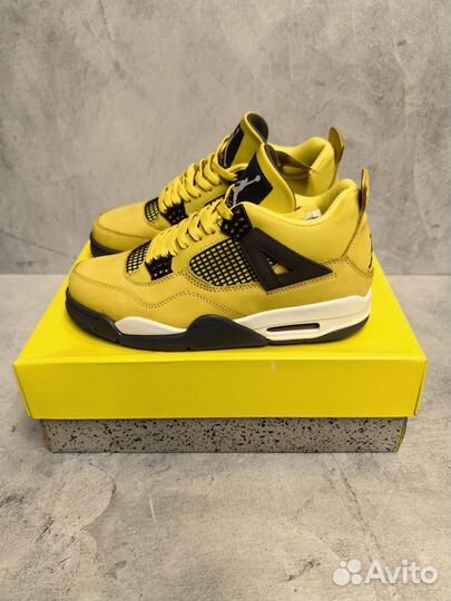 Кроссовки Nike Air Jordan 4 Retro Lightning 36-46
