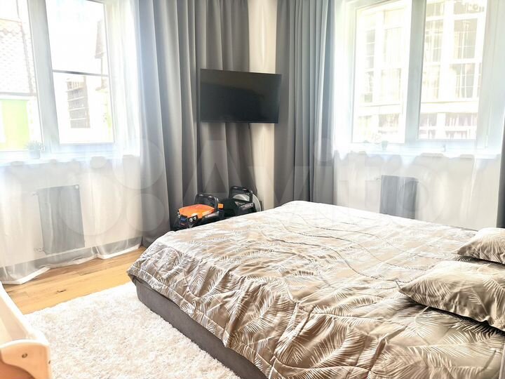 2-к. апартаменты, 52 м², 3/5 эт.