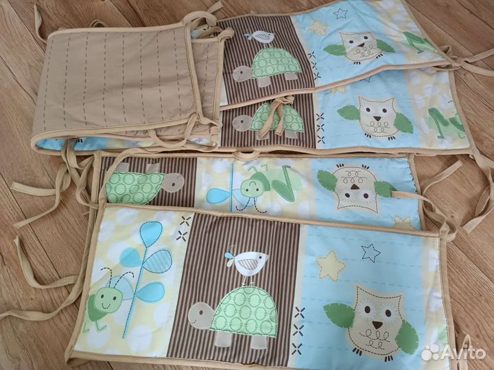 Бортики в кроватку