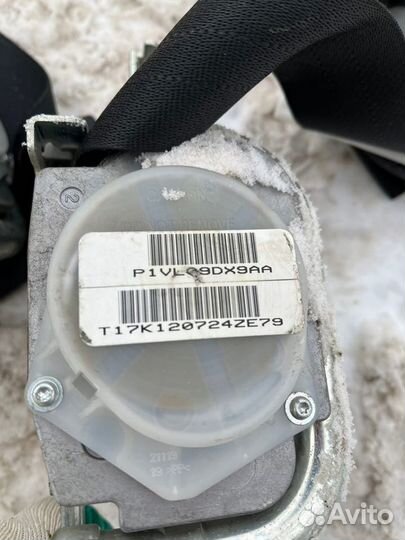 Ремни передние Jeep Grand Cherokee 4 wk2 черные