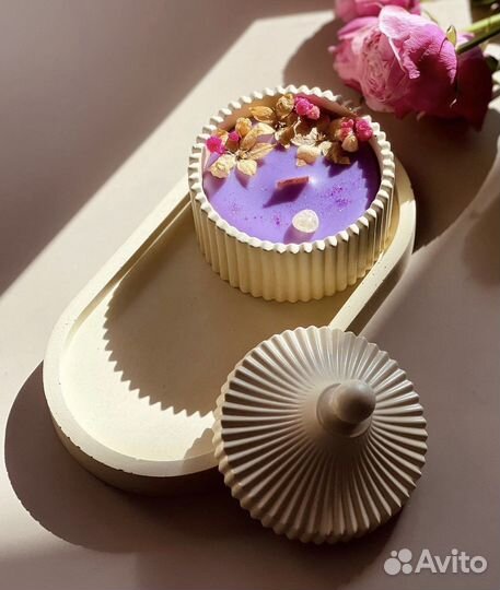 Свечи из вощины, соевого и натурального воска