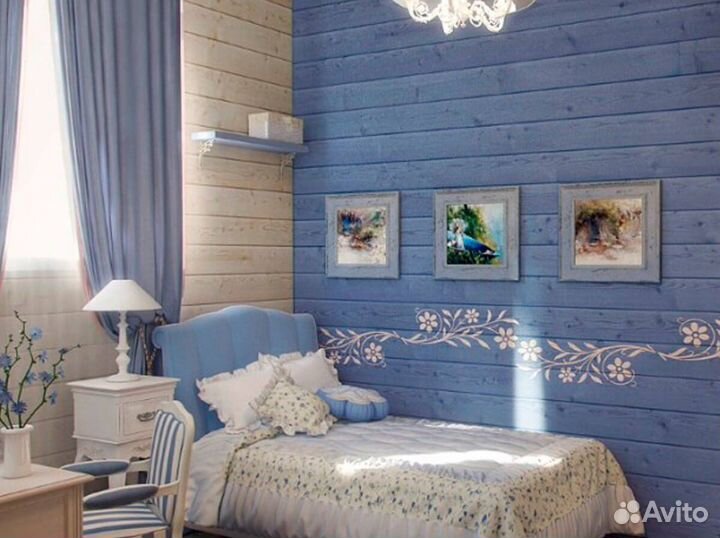 Евровагонка сосна окрашеннаяDF821