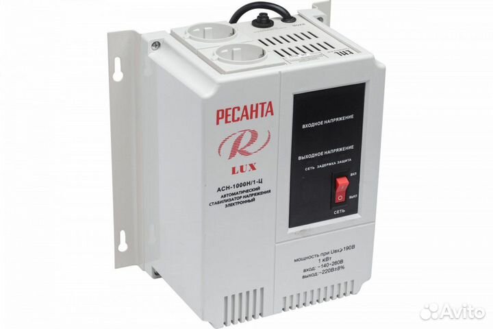 Стабилизатор Ресанта асн- 1 000Н/1-Ц Lux