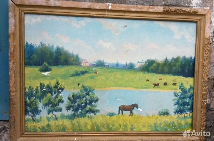 Картина маслом на холсте