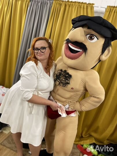 Аниматор.Ростовая кукла.Шуточный стриптиз