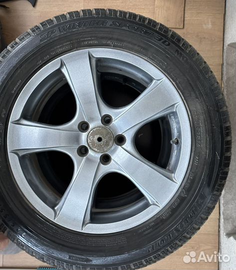 Зимняя резина на subaru r16