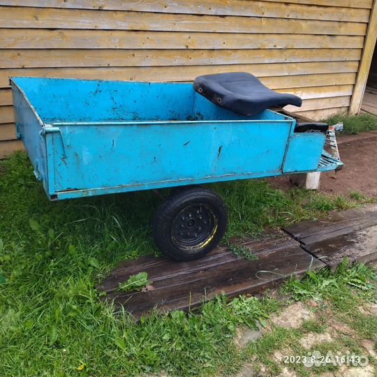 Телега для мотоблока, самодельная
