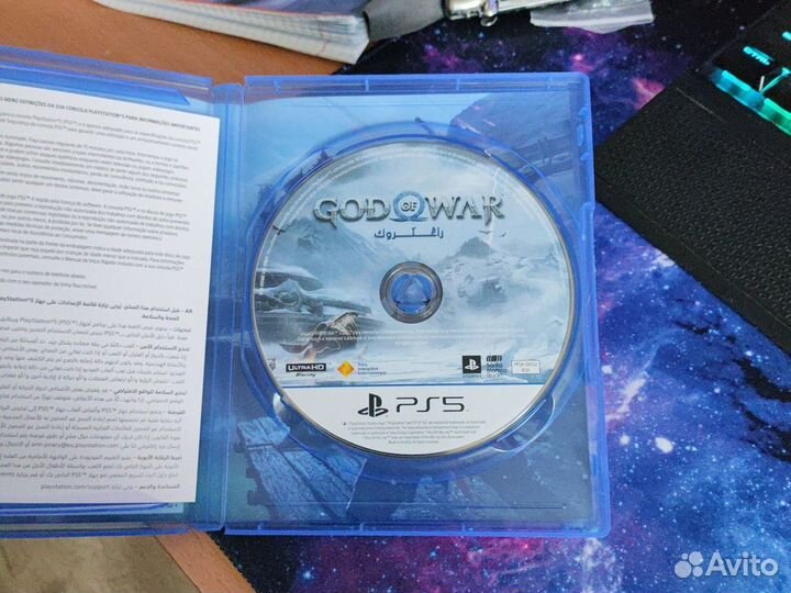 Игра God of war ragnarok ps5 диск