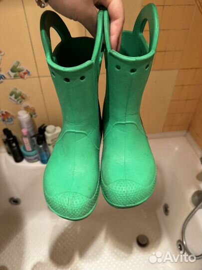 Crocs детские сапоги оригинал J1