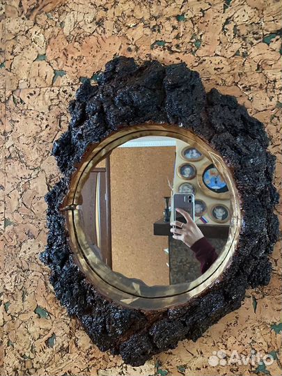 Зеркало из капа