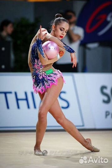 Купальник для художественной гимнастики 7,8,9 лет