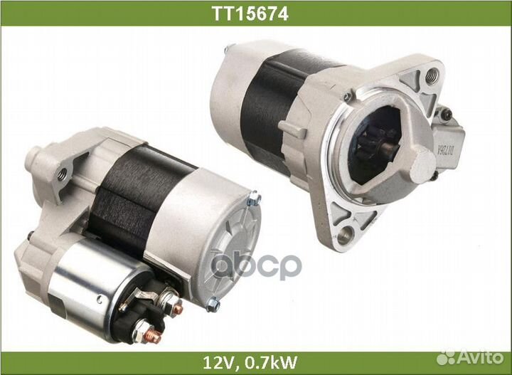 Стартер tesla technics JS1226 TT15674 Tesla Tec