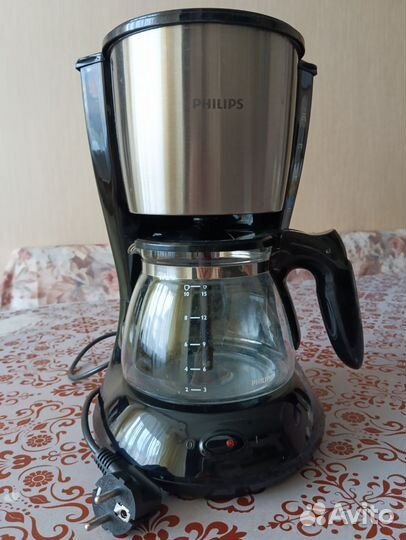 Кофеварка капельная philips