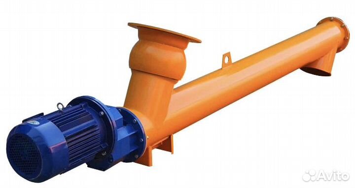 Шнековый транспортер для цемента 219mm 6м 7.5кВт