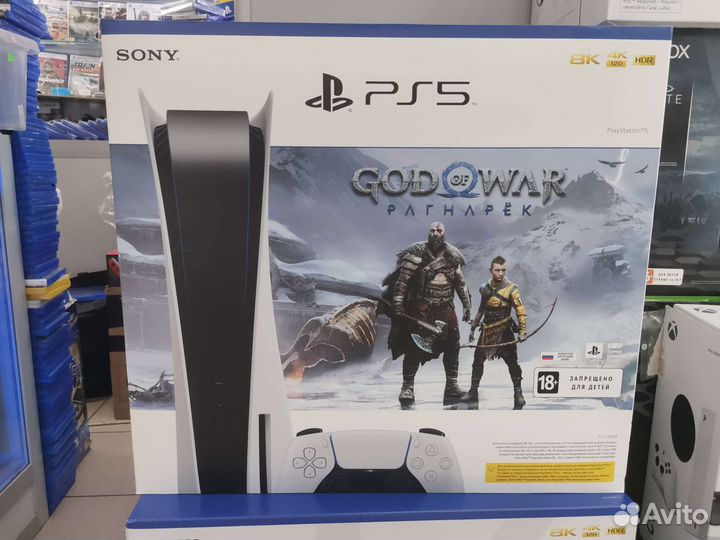 Sony PlayStation 5 Ps5 (BLU-RAY привод) рст