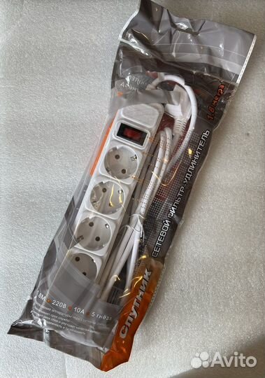 Сетевой фильтр «Спутник» 1,8м/3м/4,5м