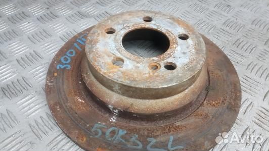 Диск тормозной задний mercedes benz E-class W211 (5OK03L901)