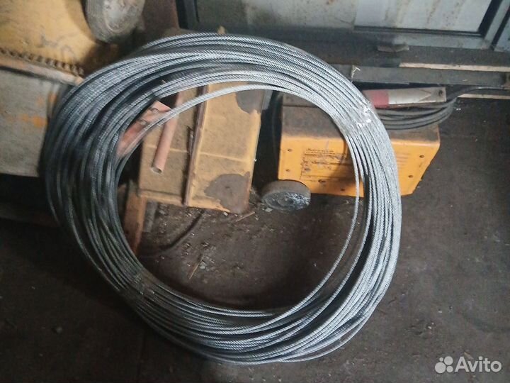 Трос стальной 6 мм