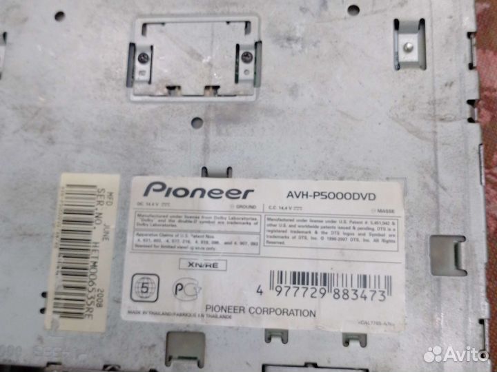 Автомагнитола pioneer р5000DVD