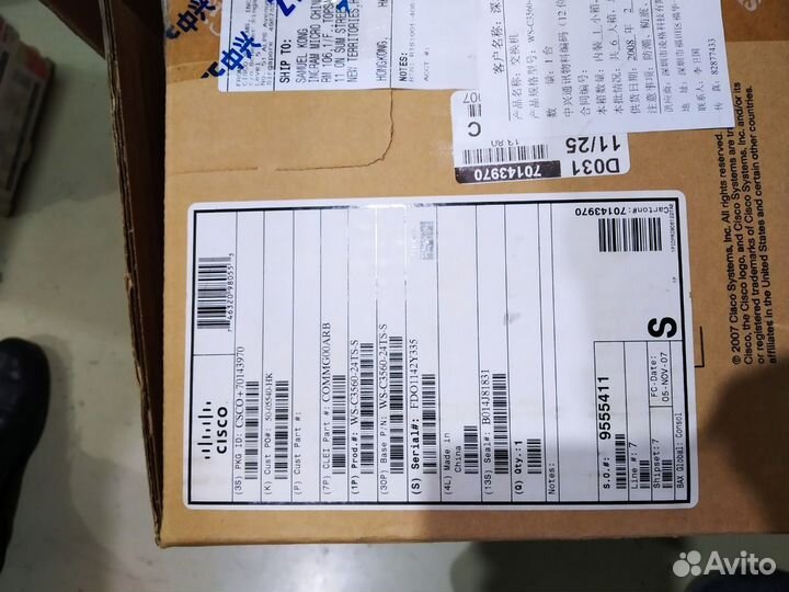 Коммутатор Cisco Catalyst WS-C3560-24TS-S
