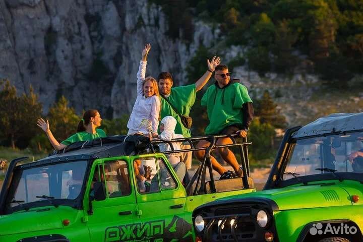 Экскурсии на ярких джипах, джип туры по Крыму