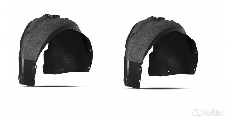 Новые оригинальные подкрыльники для Kia Rio X (X-l