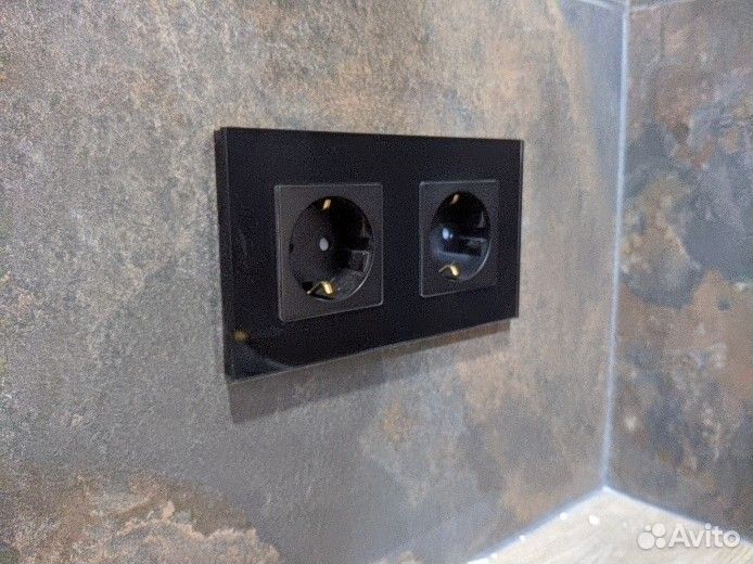 Замена розеток и выключателей