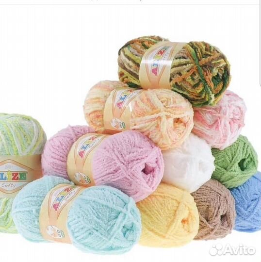 Пряжа Alize Softy