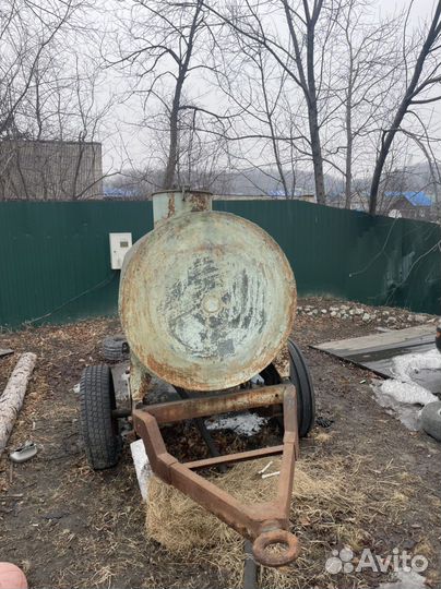 Бочка для воды на колесах