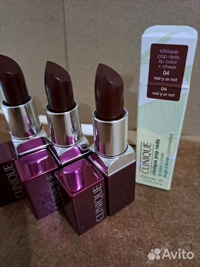 Помада для губ 04 red. Clinique