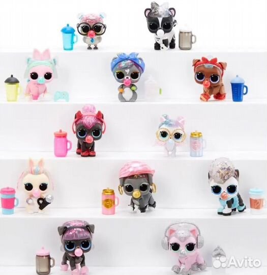 LOL color change glitter pets питомец лол