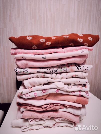 Детские вещи пакетом для девочки р.56-62