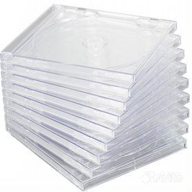 Коробки для CD дисков прозрачные