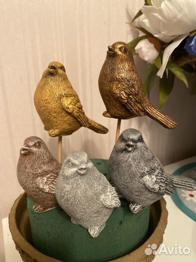 Птичка декоративная для сада и дома