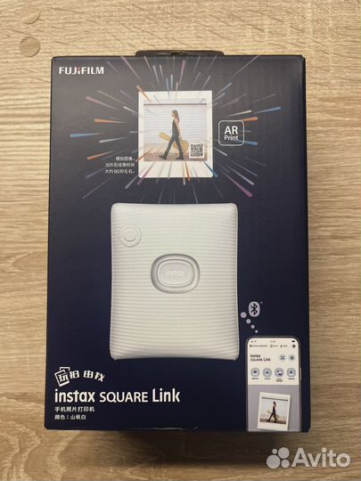 Фотопринтер fujifilm instax square link новый