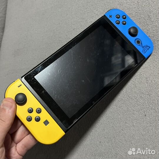 Nintendo Switch Fortnite Чип + 128Gb + Игры