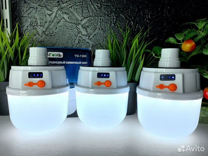 Фонарь на солнечной батарее