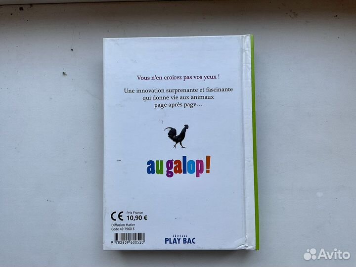 Книга на французском детская