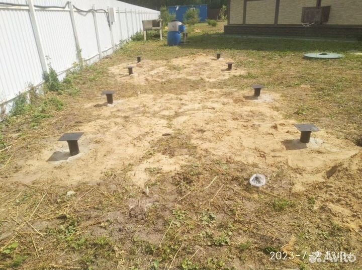 Винтовые сваи под ключ + монтаж