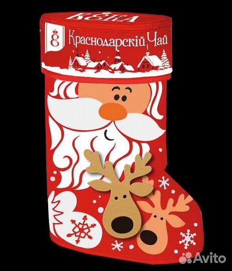 Подарочный набор «Валенок Дед Мороз»