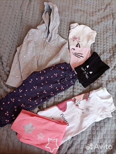 Пакет одежды для девочки 80