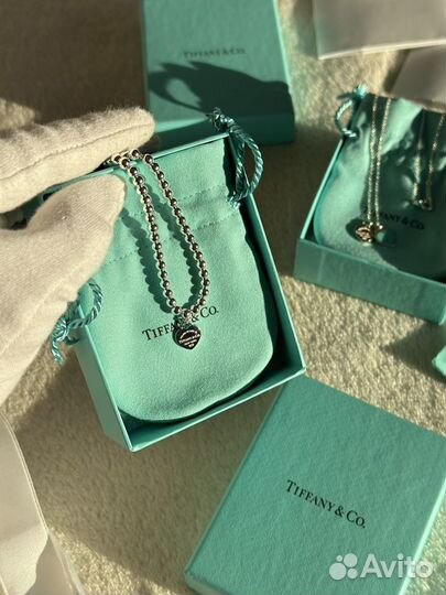 Комплект подвеска и браслет Return to Tiffany Blue