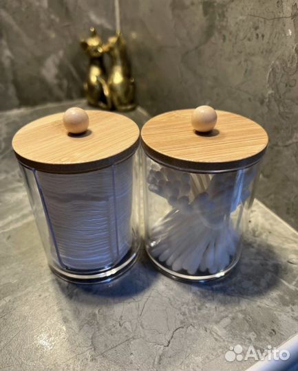 Органайзер для ватных дисков и ватных палочек